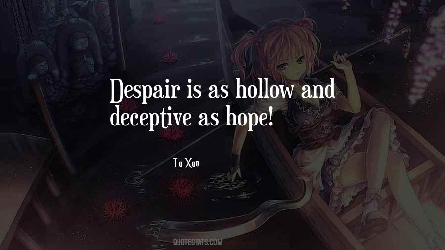 Despair Hope Quotes #127879