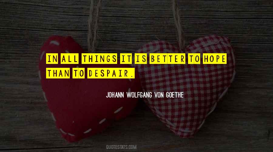 Despair Hope Quotes #188974