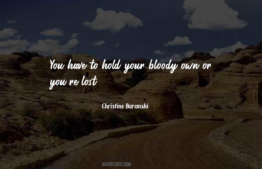 Baranski Quotes #1508356