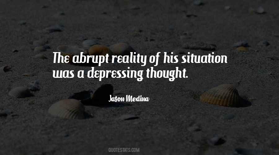 Depressing Thought Quotes #1494969
