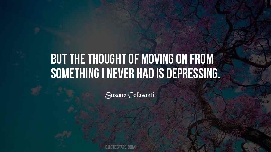 Depressing Thought Quotes #72449