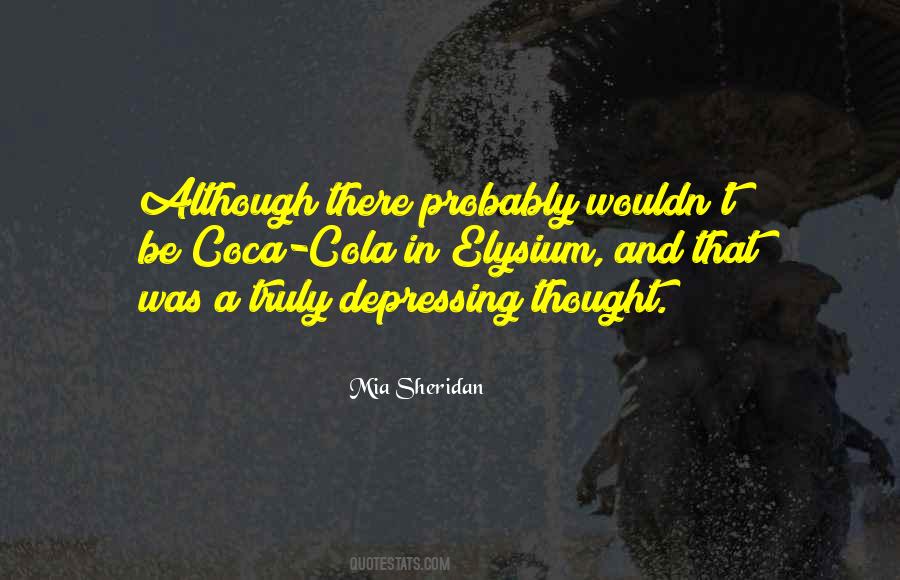 Depressing Thought Quotes #724846