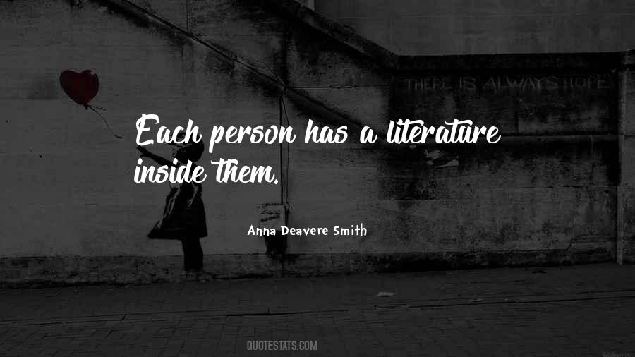 Deavere Smith Quotes #722124