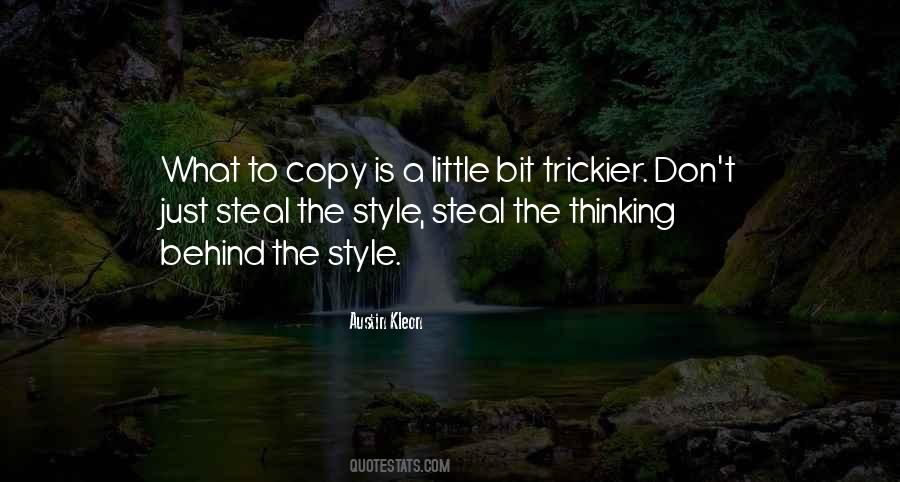 Copy Style Quotes #470565