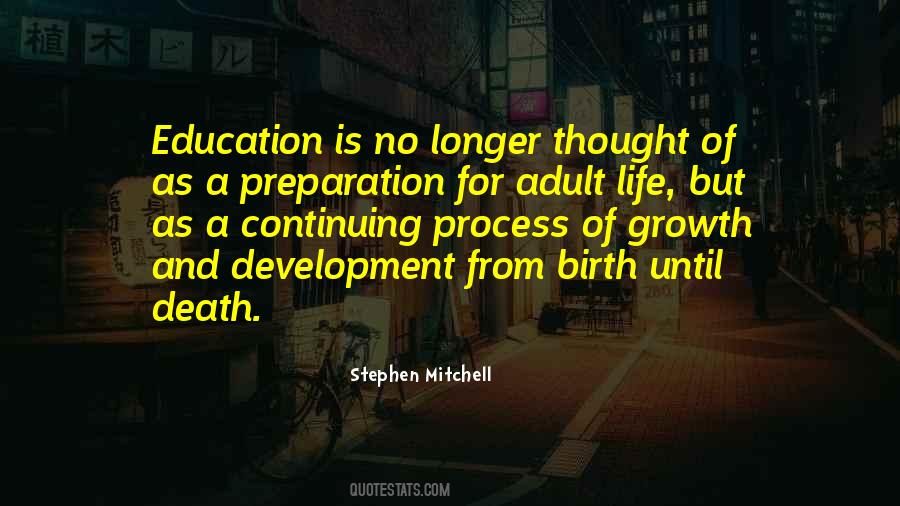 Development From Birth Quotes #1051053