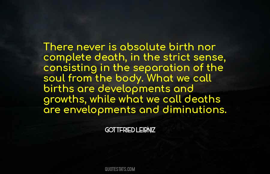 Development From Birth Quotes #1061133