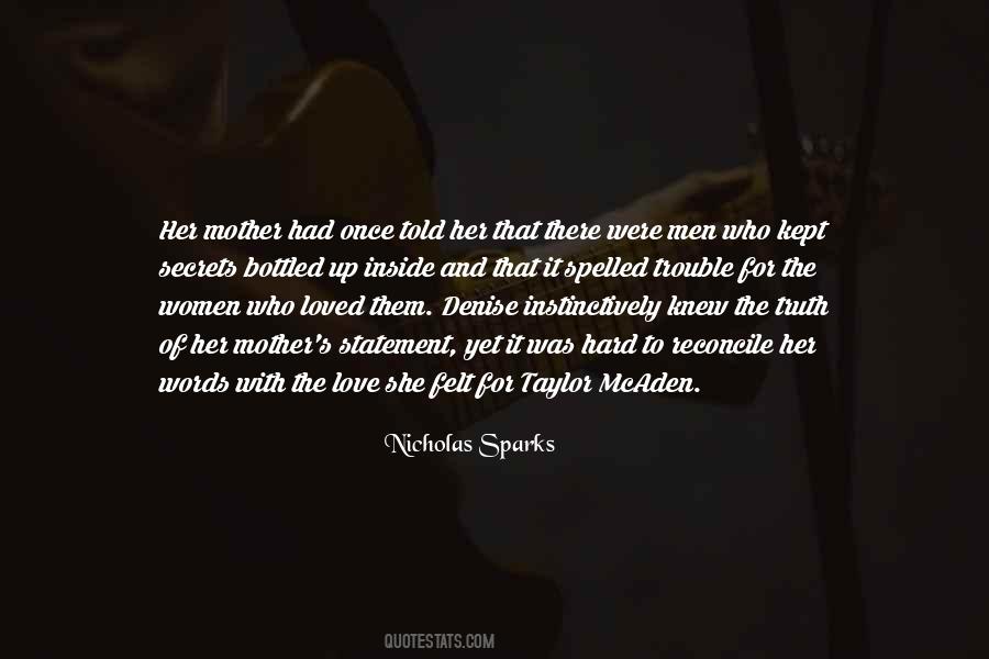 Love Reconcile Quotes #1737326