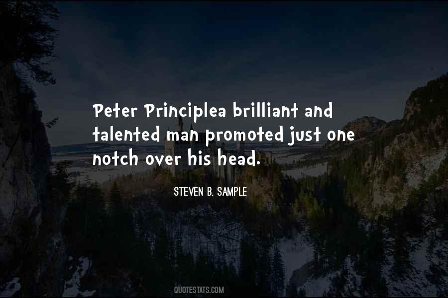 Quotes About The Peter Principle #1402325