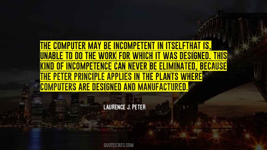 Quotes About The Peter Principle #1814158