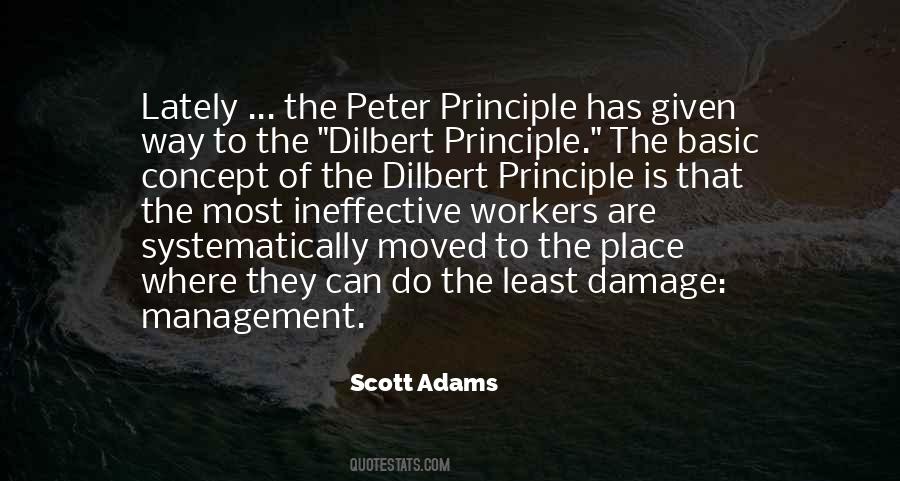 Quotes About The Peter Principle #214269