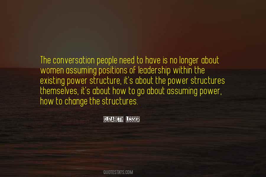 Structures Of Power Quotes #662936