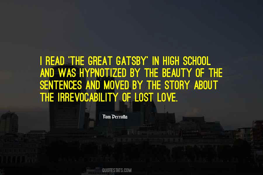 Tom And Gatsby Quotes #1599687