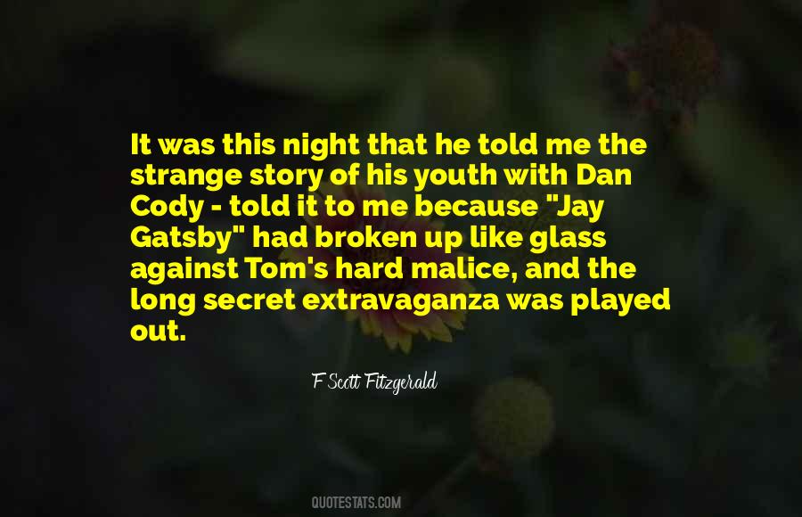 Tom And Gatsby Quotes #452965