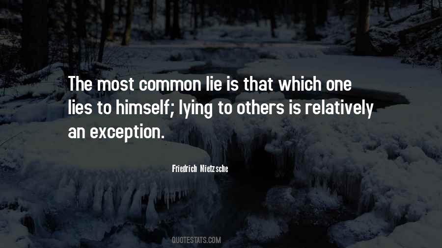 Lying To Others Quotes #903701