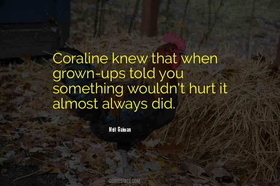 Coraline Neil Gaiman Quotes #130633