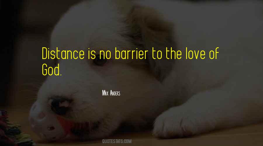 Love Barriers Quotes #1433804