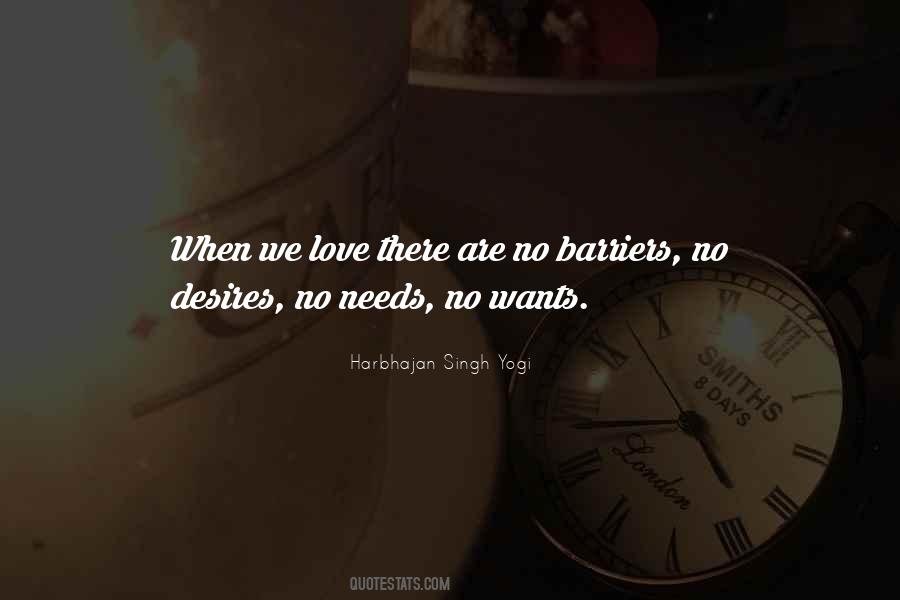 Love Barriers Quotes #1492293