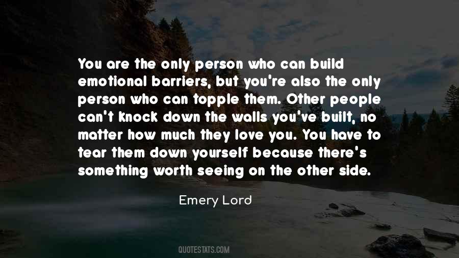 Love Barriers Quotes #1748337