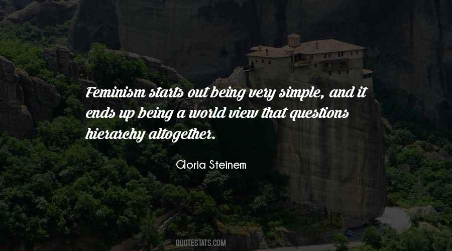 Feminism Gloria Steinem Quotes #281244