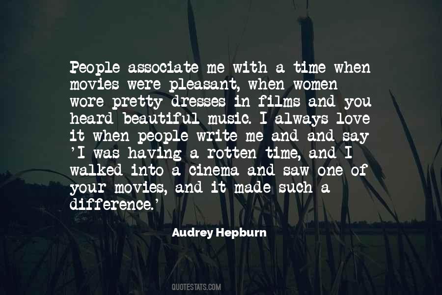 Love Audrey Hepburn Quotes #1718707