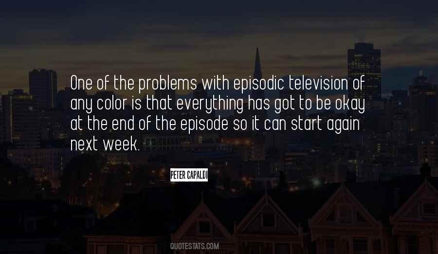 Color Television Quotes #917537