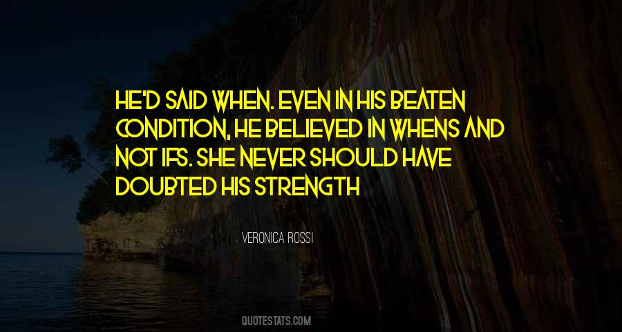 Never Be Beaten Quotes #1009252