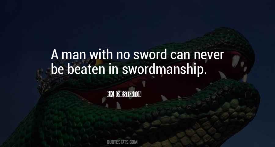 Never Be Beaten Quotes #1093439