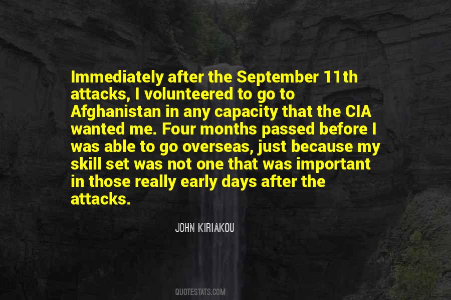 September The 11th Quotes #1450563