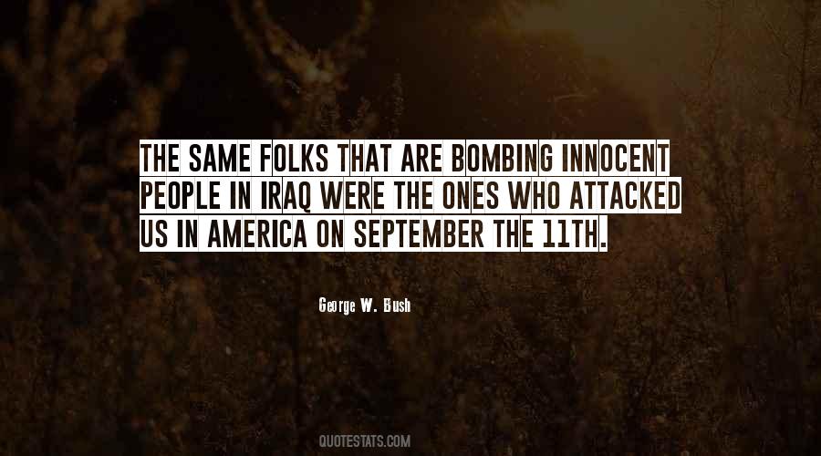 September The 11th Quotes #1802948