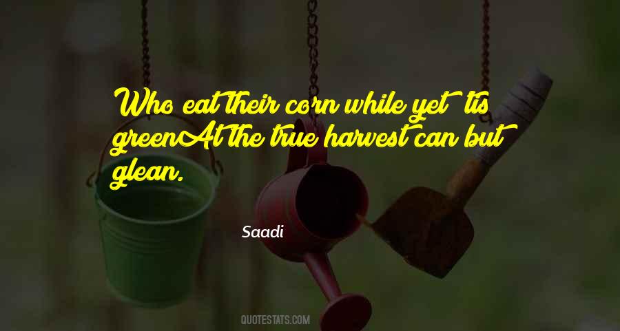 Corn Harvest Quotes #517917