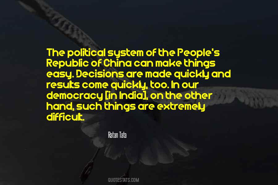 Political Decision Quotes #1223504