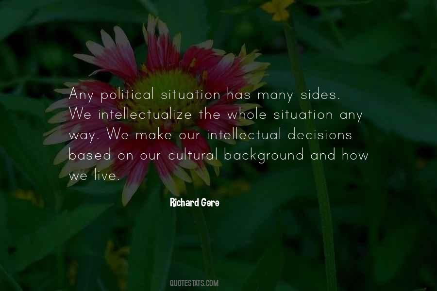 Political Decision Quotes #180067
