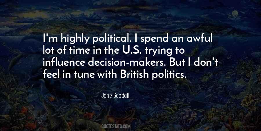 Political Decision Quotes #955113