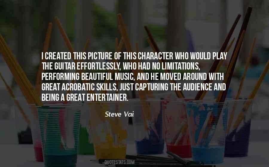 Being An Entertainer Quotes #937909
