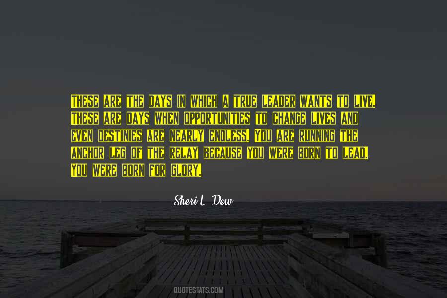 Change As An Opportunity Quotes #85945