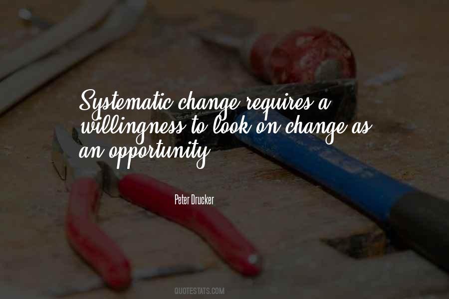 Change As An Opportunity Quotes #994708