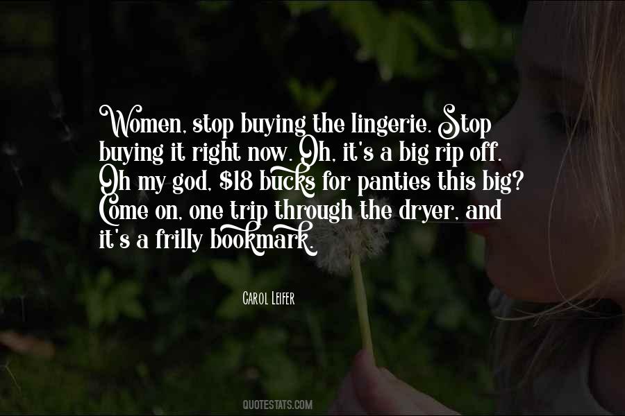 Under Panties For Women Quotes #1703630