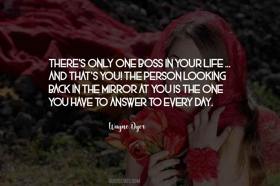 Quotes About The Person In The Mirror #1035557