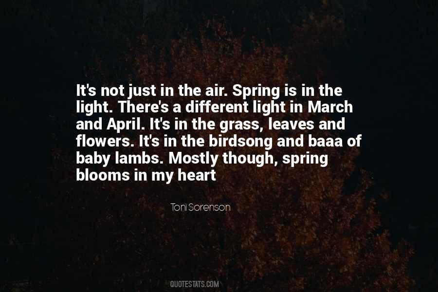 Flowers In Springtime Quotes #1377814