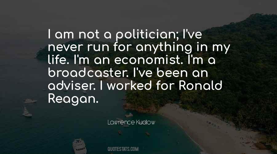 I Am Not A Politician Quotes #1501778