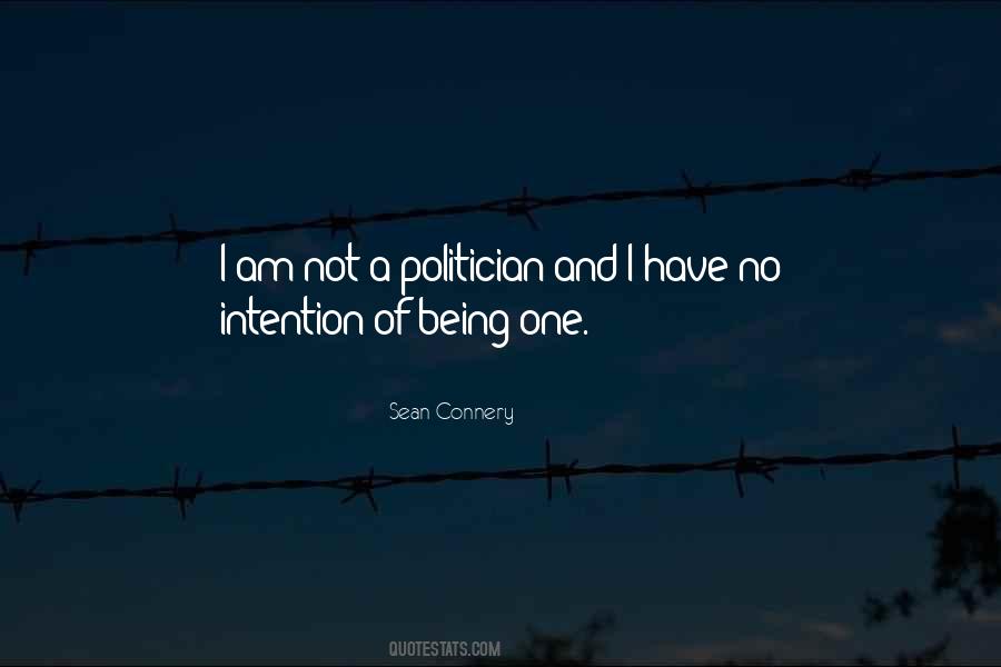 I Am Not A Politician Quotes #320872