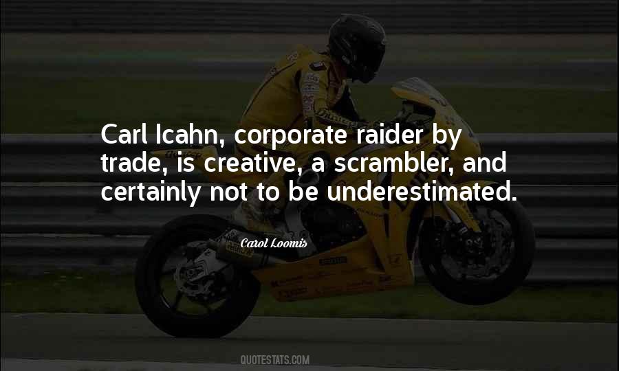 Corporate Raider Quotes #1451454