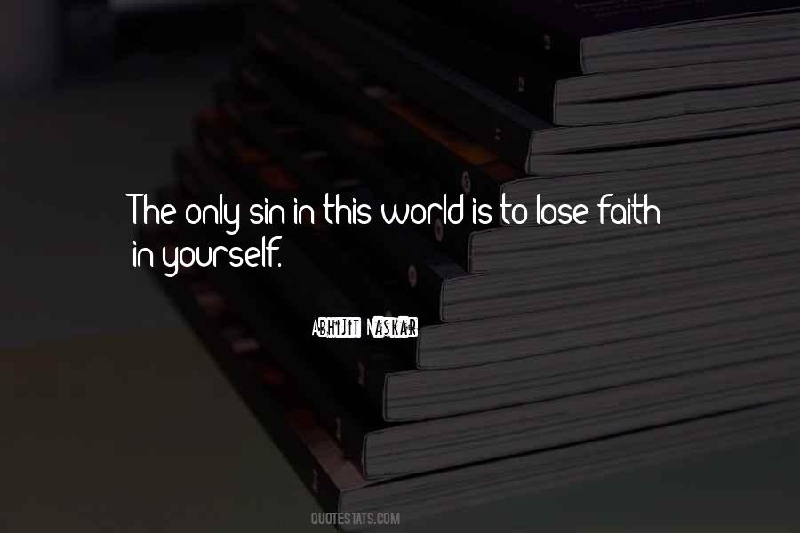 Faith In Self Quotes #597476