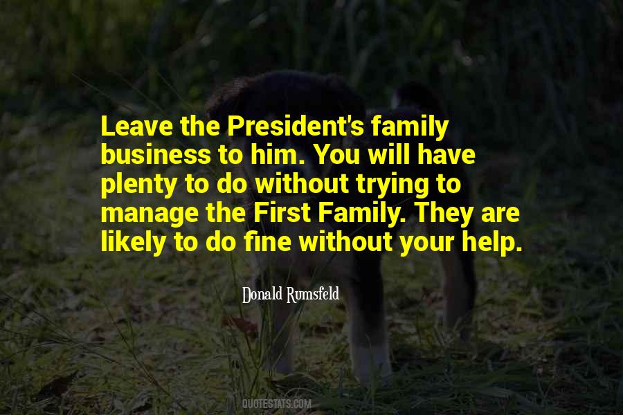 Business Family Quotes #452963