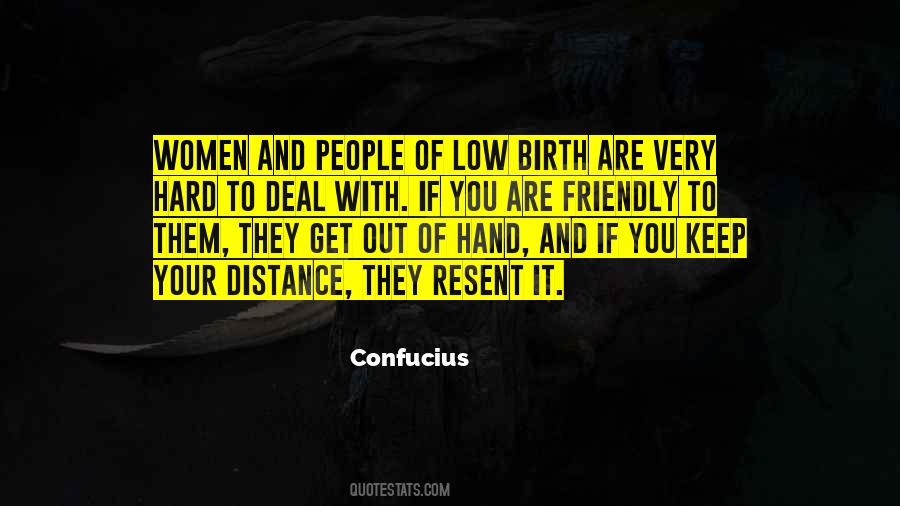 Keeping People At A Distance Quotes #1445881