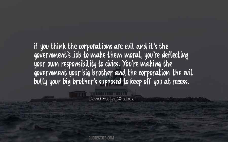 Corporations Evil Quotes #1226867