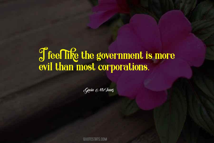 Corporations Evil Quotes #415856
