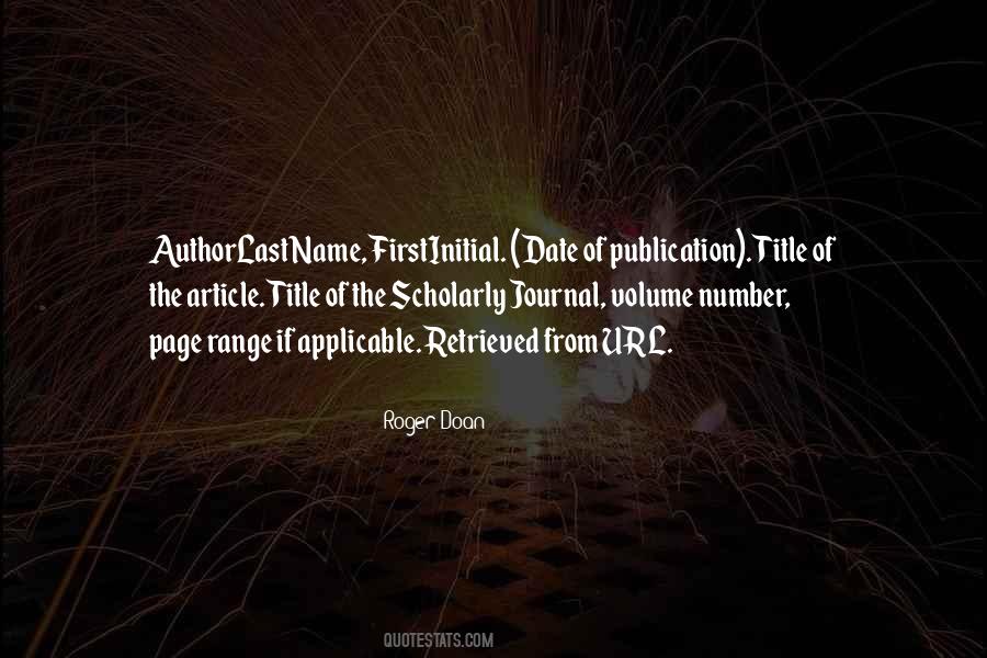 Article Title Quotes #1718887
