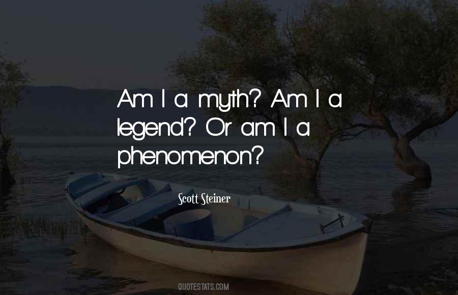 Myth And Legend Quotes #902487