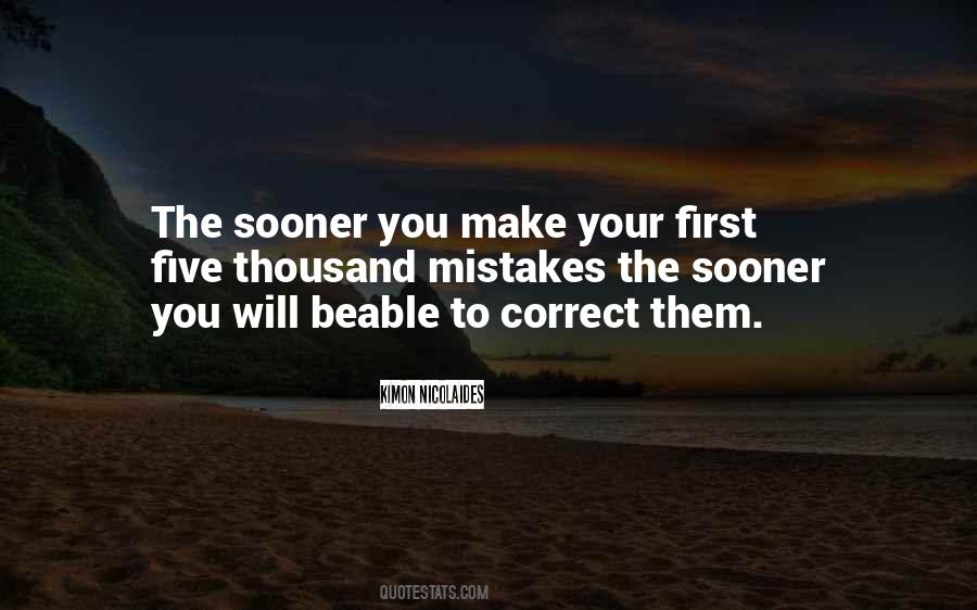 Correct Mistakes Quotes #102643